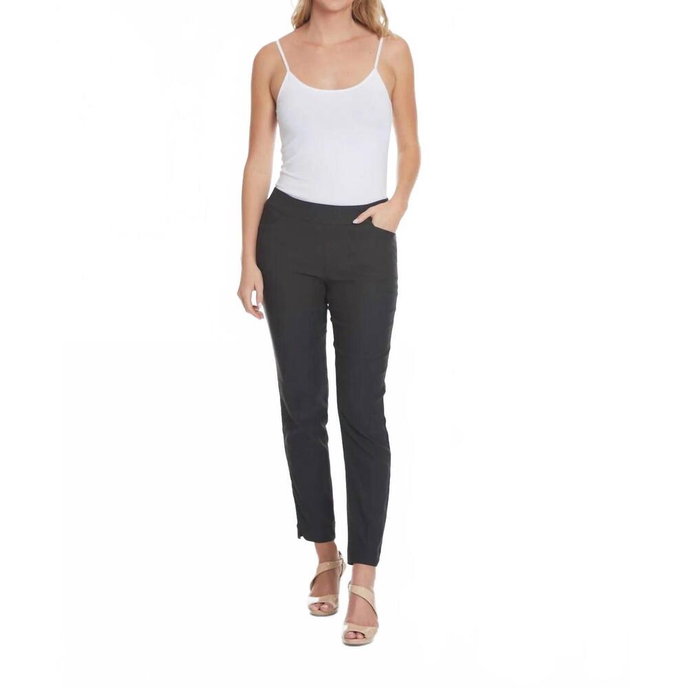 NEW SLIMSATION BY MULTIPLES all i want pants in intense gray